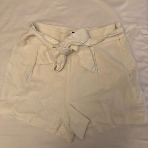 express white tie shorts